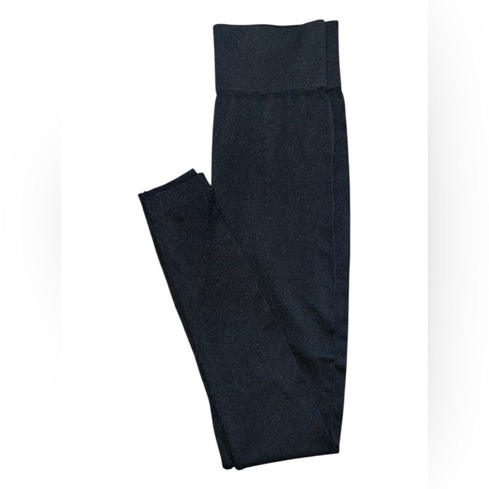 Sofra Black Leggings – One Size (Fits S–XL)